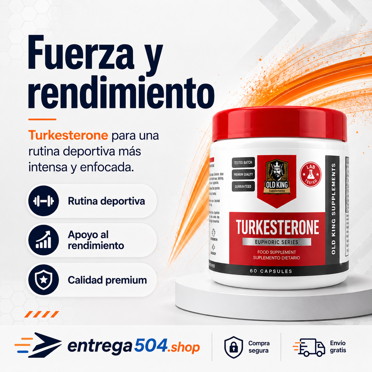 Turkesterone — Suplemento para tu rutina activa