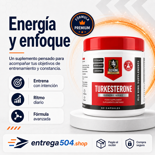 Turkesterone — Suplemento para tu rutina activa