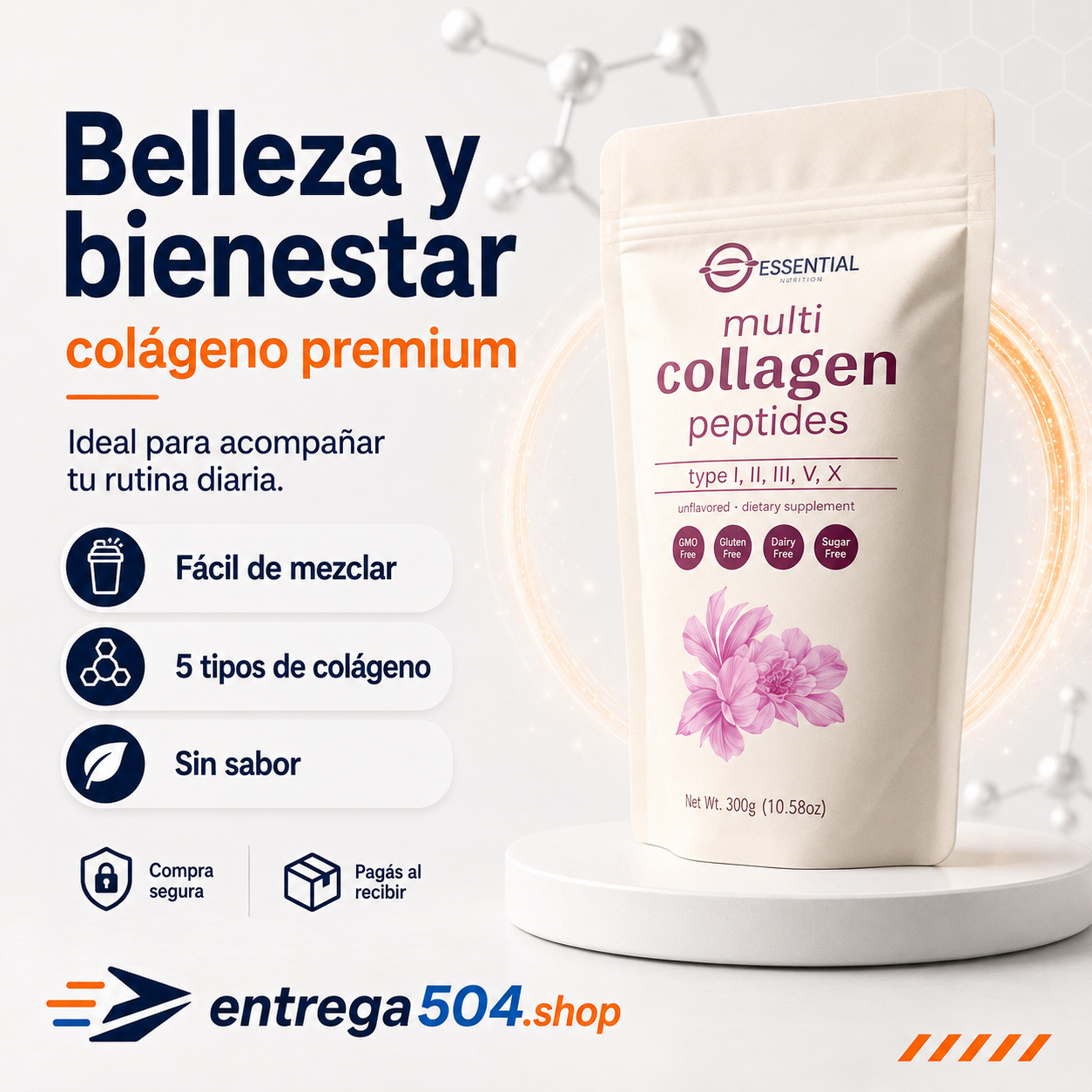 Multi Collagen Peptides — Belleza y bienestar desde adentro