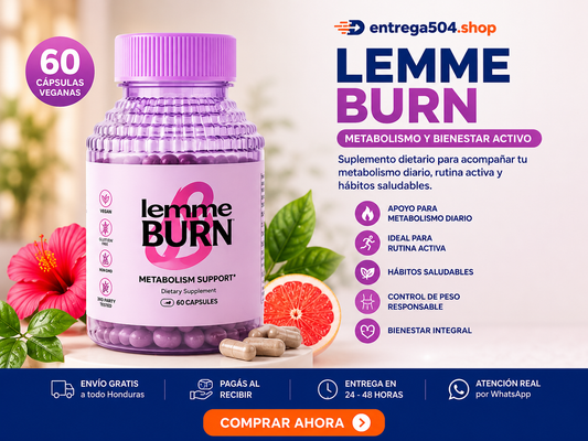 Lemme Burn — Metabolismo y bienestar activo