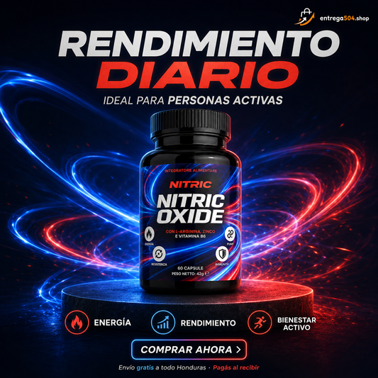 Nitric Oxide — Energía y enfoque para tu rutina activa