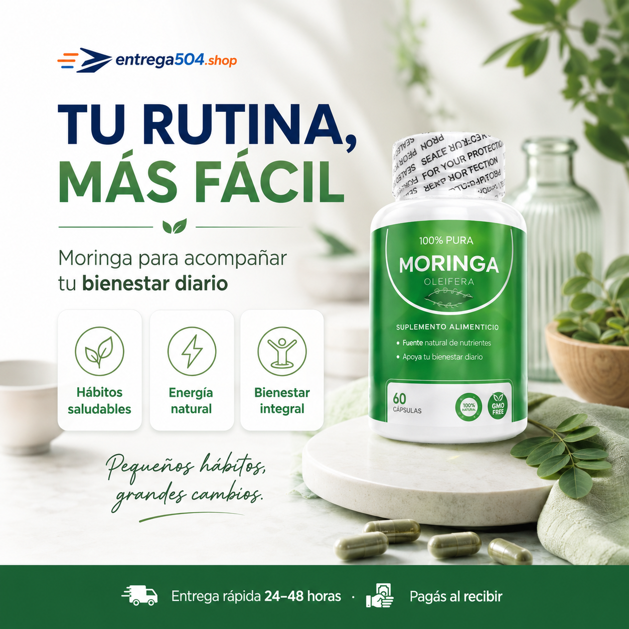 Moringa — Bienestar natural para tu rutina diaria