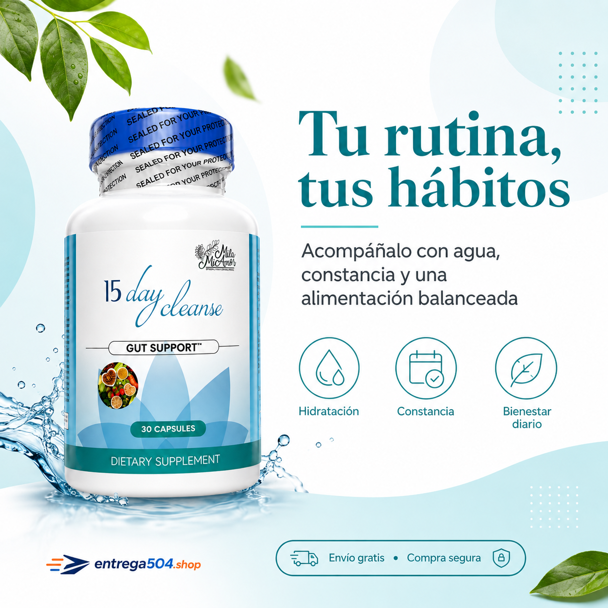 15 Day Cleanse — Apoyo para tu bienestar digestivo